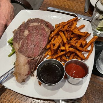 Stone & Barrel - Prime Rib Special with Sweet Potato Fries - American Near Me - Sun Lakes, Arizona