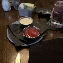 Sauces for the fries Sauces for the fries