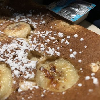 Runcible Spoon Cafe & Restaurant - Banana and granola pancake  yummy! - Coffee & Tea Near Me - Bloomington, Indiana