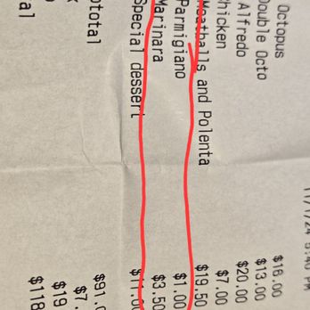 Adamo's - Ridiculous upcharges - New American Near Me - Sacramento, California