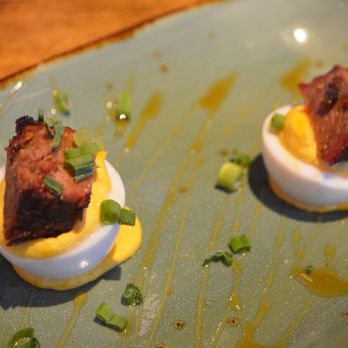 Smoke Daddy - Brisket Deviled Eggs - Barbeque Near Me - Chicago, Illinois Smoke Daddy - Brisket Deviled Eggs - Barbeque Near Me - Chicago, Illinois