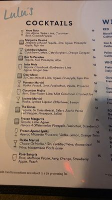 Menu photo 8 Lulu's Cafe & Cocktails Delray Beach, FL Menu photo 8 Lulu's Cafe & Cocktails Delray Beach, FL