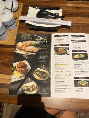 Menu photo 1 JINYA Ramen Bar - Preston Hollow Dallas, TX