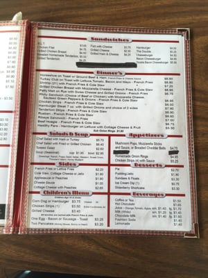 Menu photo 1 D's Diner Quincy, IL Menu photo 1 D's Diner Quincy, IL