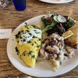 Smoked salmon omelette Smoked salmon omelette