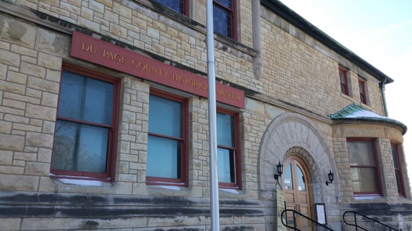 Photo of DuPage County Historical Museum - Wheaton, IL, US. Originally built as a Library