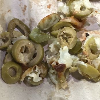 Red's Savoy Pizza - This is the pile of olives off four pieces of pizza. - Pizza Near Me - Edina, Minnesota Red's Savoy Pizza - This is the pile of olives off four pieces of pizza. - Pizza Near Me - Edina, Minnesota
