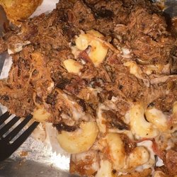The Angry Pig BBQ - Pulled pork pig plate