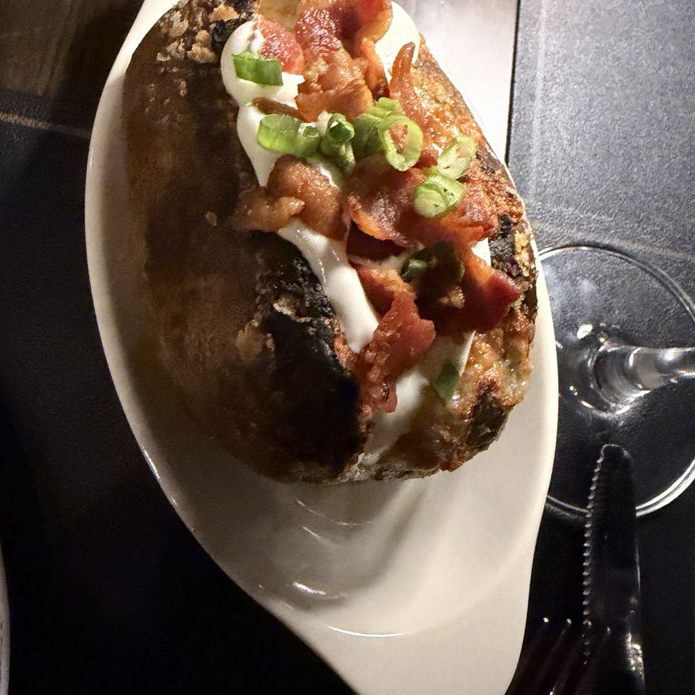 Ocho Dos Dos - Fully loaded baked potato - Cocktail Bars Near Me - Del Rio, Texas