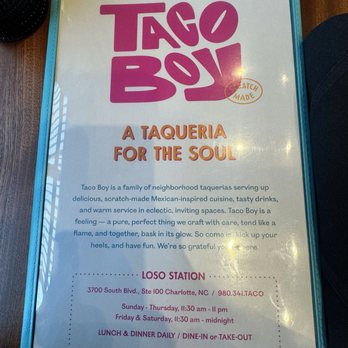 Taco Boy - Desserts Near Me - Charlotte, North Carolina