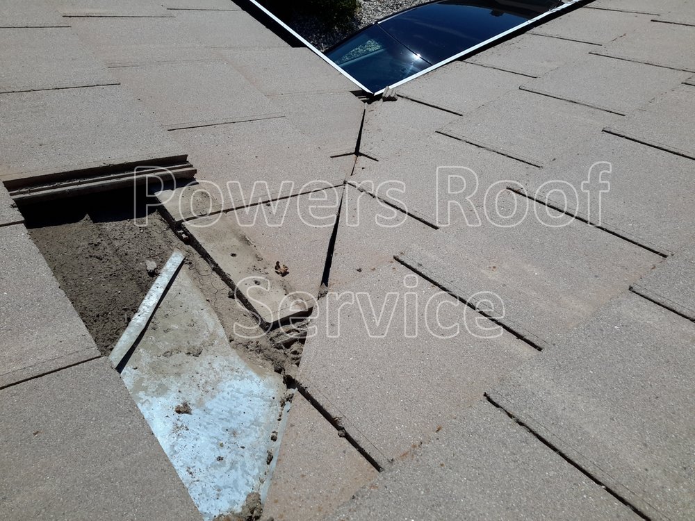 Slide of Powers Roof Service