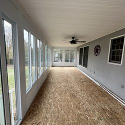 Bittner Sunrooms - Almost completed project