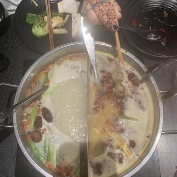 Happy Lamb Hot Pot - Hot pot, spicy and regular broth - Mongolian Near Me - Edison, New Jersey