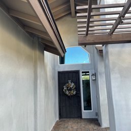 After Stucco - Front Door After Stucco - Front Door