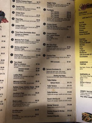 Menu photo 5 El Tapatio Mexican Restaurant Kingsville, TX Menu photo 5 El Tapatio Mexican Restaurant Kingsville, TX