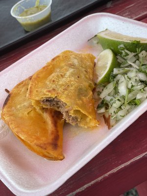 Güerito’s Red Tacos by null