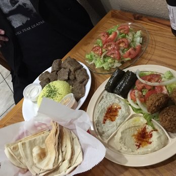 Manara Cafe - beef shawarma & veggie platter - Mediterranean Near Me - Lubbock, Texas Manara Cafe - beef shawarma & veggie platter - Mediterranean Near Me - Lubbock, Texas