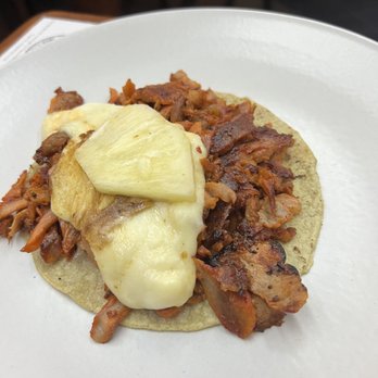 Pepe Coyotes - El Pastor taco- loaded with meat.  A meal in itself. - Mexican Near Me - México, D.F., DIF
