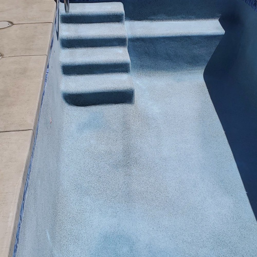 Handel's Pool Service - Pebble plaster done - Swimming Pools Near Me Handel's Pool Service - Pebble plaster done - Swimming Pools Near Me