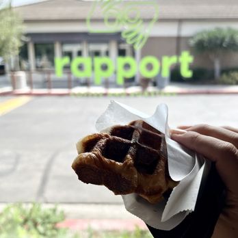 Rapport Coffee Roasters - Fresh baked croffle - best in the world. - Coffee Roasteries Near Me - Laguna Beach, California