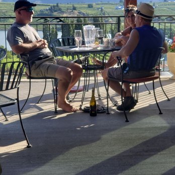 Tipsy Canyon Winery - covered patio - Wine Tasting Room Near Me - Manson, Washington