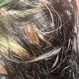 My hair before.. a mess!!