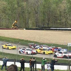 Mid-Ohio Sports Car Course - GTLM Battle