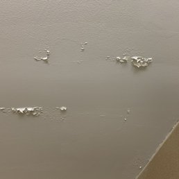 ceiling in bathroom with peeling paint ceiling in bathroom with peeling paint