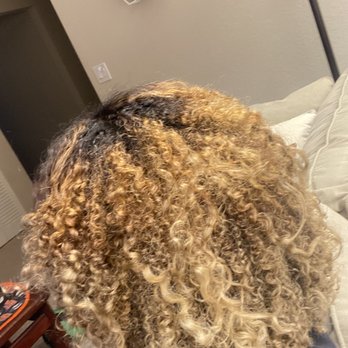 Hype Salon - This is the day after the third session. Waste of money. I'm so angry. - Hair Salons Near Me - Folsom, California