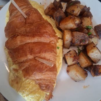 Fog City Cafe - Egg cheese and ham croissant - Coffee & Tea Near Me - Daly City, California Fog City Cafe - Egg cheese and ham croissant - Coffee & Tea Near Me - Daly City, California