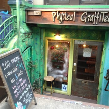 Physical GraffiTea - The entrance - Coffee & Tea Near Me - New York, New York