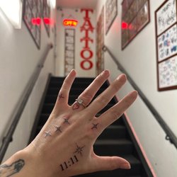 LV Tattoo - Clean lines, bold contrast, and black & grey done right. David bringing the ink to life at LV Tattoo!