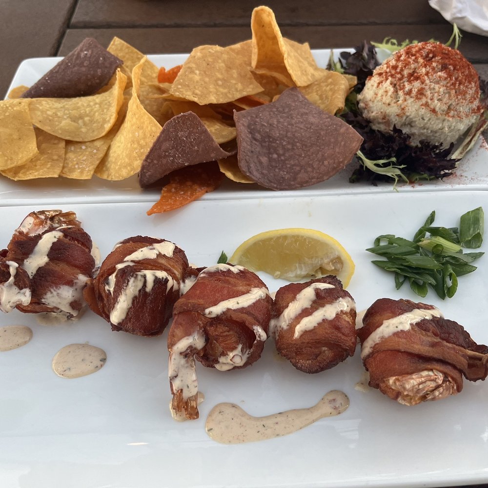 Coconuts On The Beach - Smoked Fish Dip with chips - Bars Near Me - Cocoa Beach, Florida Coconuts On The Beach - Smoked Fish Dip with chips - Bars Near Me - Cocoa Beach, Florida