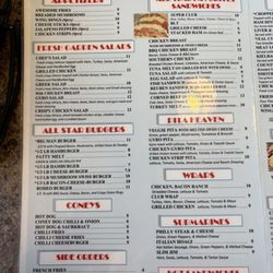Fifth Wheel Truck Stop - Menu