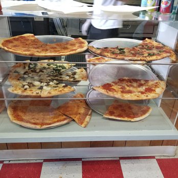 The Friendly - pizza display! - Pizza Near Me - San Diego, California