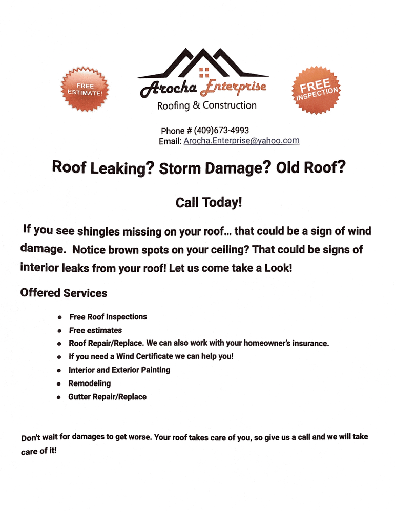 Slide of Arocha Enterprise