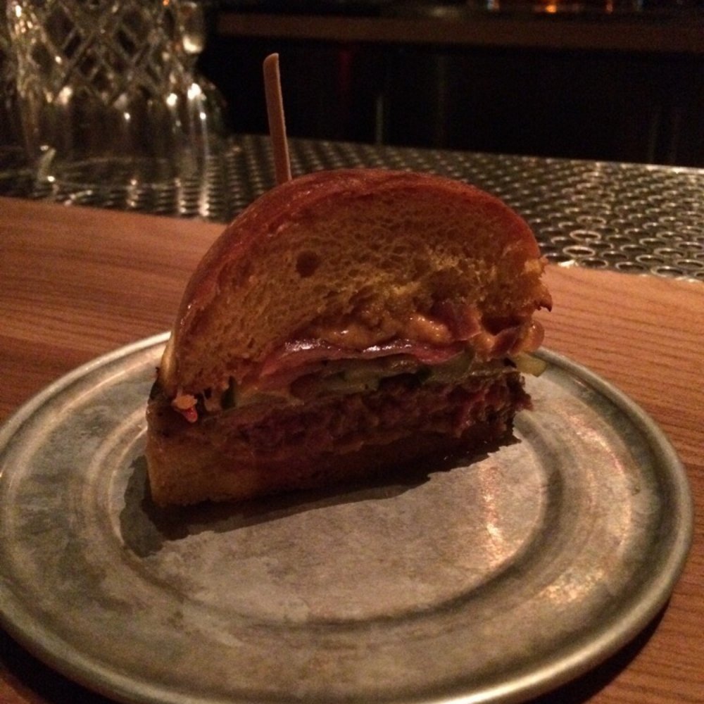 ABV - The juicy cheese burger. Do it. - Cocktail Bars Near Me - San Francisco, California