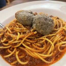 Spaghetti and meatballs Spaghetti and meatballs