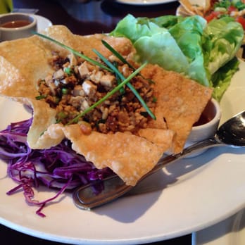 Yard House - Chicken Lettuce Wrap. I would get it again. - New American Near Me - Brea, California