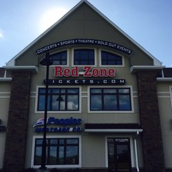 Red Zone Tickets - East side of building.