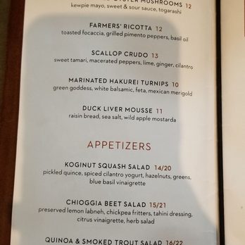 Richmond Station - Menu - Canadian (New) Near Me - Toronto, Ontario