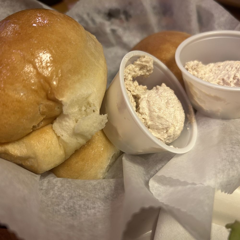 Texas Roadhouse - Insanely chewy and savory bread with cinnamon butter - Steakhouses Near Me - Bear, Delaware Texas Roadhouse - Insanely chewy and savory bread with cinnamon butter - Steakhouses Near Me - Bear, Delaware