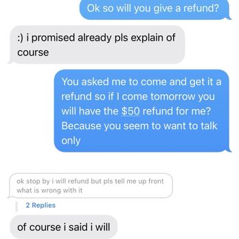 U Tech Care - It was confirmed again that I would get the refund but it didn't happen had to leave and not waste my time - Mobile Phone Repair Near Me - Huntington Beach, California