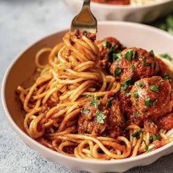 Poppas Italian Factory - Homemade spaghetti and meatballs