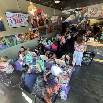 Distrito Catorce - Paint & Brunch at Distrito Catorce  Facilitated by Liliflor Art - Bars Near Me - Los Angeles, California