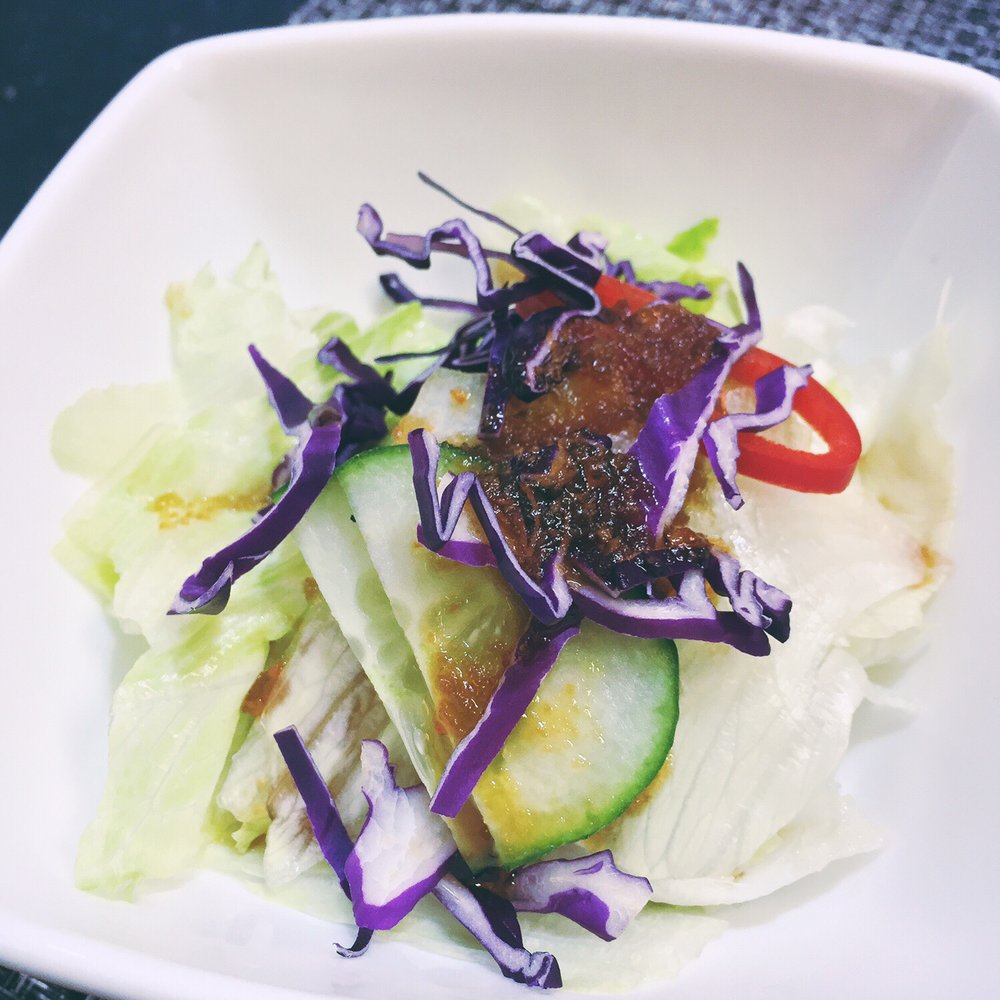 Avocado Sushi - Close up of the salad - Japanese Near Me - Toronto, Ontario