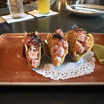 Herringbone Waikiki - Ahi taco trio - Seafood Near Me - Honolulu, Hawaii