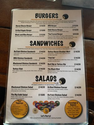 Menu photo 1 Classic Cue South Lake Tahoe, CA Menu photo 1 Classic Cue South Lake Tahoe, CA