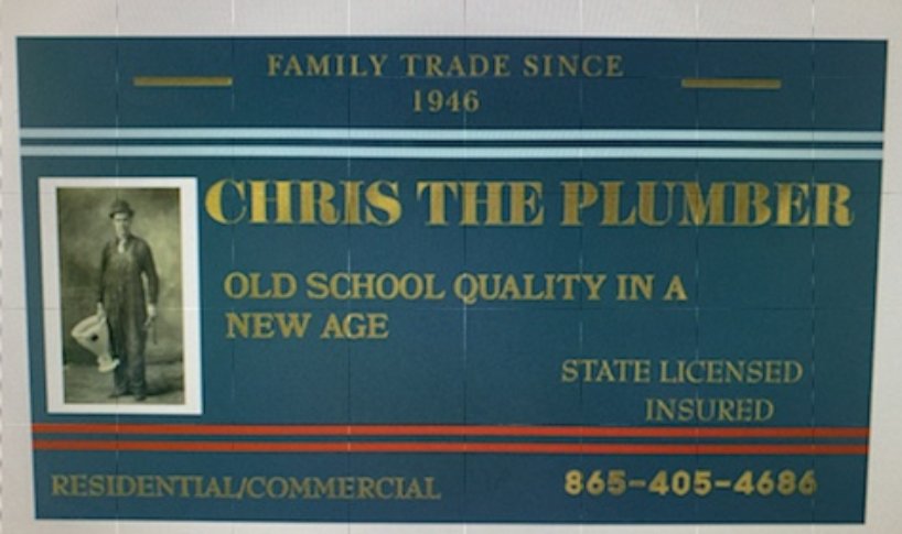 Slide of Goedeke plumbing