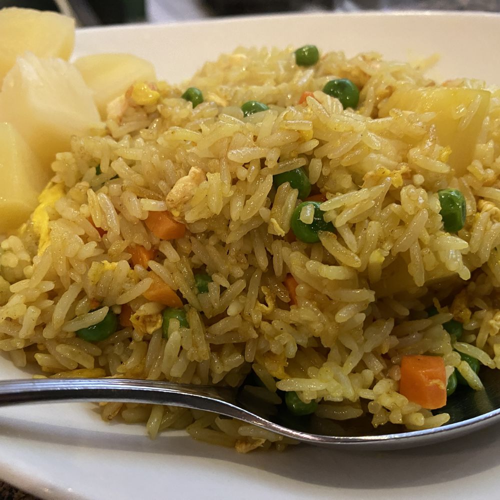 My Burma - Burmese Pineapple Fried Rice - Burmese Near Me - Davis, California My Burma - Burmese Pineapple Fried Rice - Burmese Near Me - Davis, California